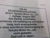 Manuel Yamaha YZF R6