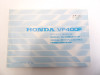 Instructieboekje Honda VF 400 F