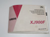 Fahrerhandbuch Yamaha XJ 900 F
