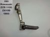 Pillion step right Kawasaki ZZR 1100