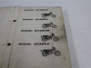 Parts book Suzuki GT 250