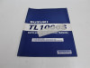 Instruction manual Suzuki TL 1000