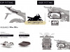 Frame body parts BMW R 1200 GS LC