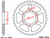 Rear sprocket Kawasaki Z 750