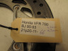 Remschijven set Honda VFR 750