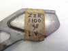 Main step holder left Kawasaki ZZR 1100