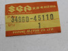 Tacho Suzuki GS 1100