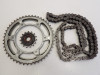 Ketting en tandwielset Honda TRANSALP