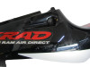 Rechter achterkant Suzuki GSX R 750