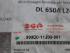 Topkofferdrager Suzuki DL 650 V STROM