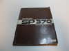 Werkplaatshandboek Suzuki SP 370