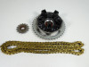 Chain and sprocket kit Honda CBF 600