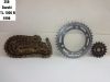 Ketting en tandwielset Suzuki TL 1000