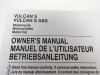 Instructieboekje Kawasaki 650 Vulcan S