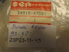 Kilometerkabel Suzuki RF 600