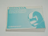 Fahrerhandbuch Honda CBR 600 F