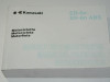 Fahrerhandbuch Kawasaki ER 6