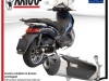 Uitlaat Piaggio Beverly 500
