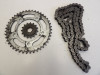 Ketting en tandwielset Honda CBR 600 F