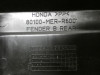 Rear fender Honda CBF 600