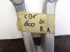 Pillion step right Honda CBR 600 F