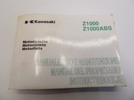 Instructieboekje Kawasaki Z 1000