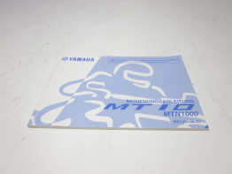Instructieboekje Yamaha MT 10