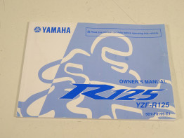 Fahrerhandbuch Yamaha YZF R 125
