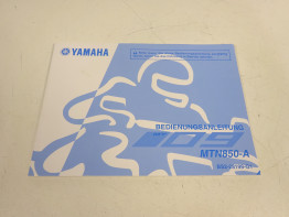 Instructieboekje Yamaha MT 09