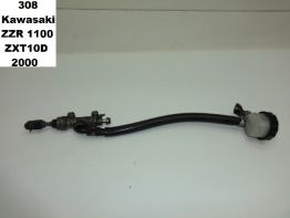 Rempomp achter Kawasaki ZZR 1100