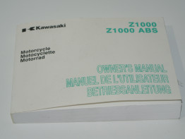 Instructieboekje Kawasaki Z 1000