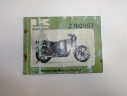 Fahrerhandbuch Kawasaki Z 1000
