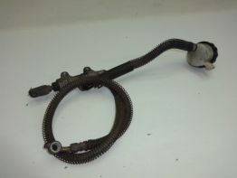 Rempomp achter Kawasaki ZXR 400