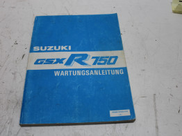 Bedienungsanleitung Suzuki GSX R 750