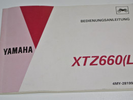 Fahrerhandbuch Yamaha XTZ Tenere