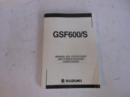 Instructieboekje Suzuki GSF 600 650 Bandit 