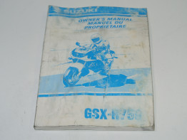 Fahrerhandbuch Suzuki GSX R 750
