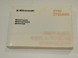 Instructieboekje Kawasaki Z 750