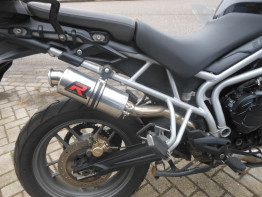 Auspuff Triumph Tiger 800