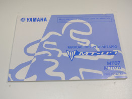 Instructieboekje Yamaha MT 07