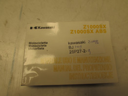 Fahrerhandbuch Kawasaki Z 1000 Sx