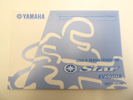 Instructieboekje Yamaha XVS 950 A Midnight Star