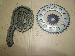 Ketting en tandwielset Yamaha TDM