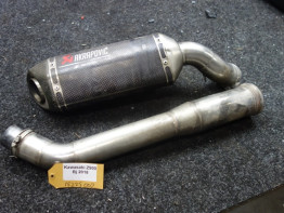 Sports exhaust Kawasaki Z 900