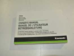 Fahrerhandbuch Kawasaki Z 900