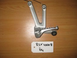 Soziusfussraste links Aprilia RSV 1000