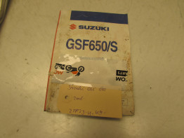 Fahrerhandbuch Suzuki GSF 650 Bandit