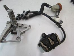 Main step holder right Kawasaki GPX 600