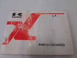 Instructieboekje Kawasaki Overige Kawasaki