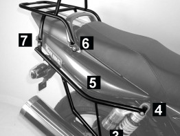 Topkofferdrager Yamaha XJR 1300